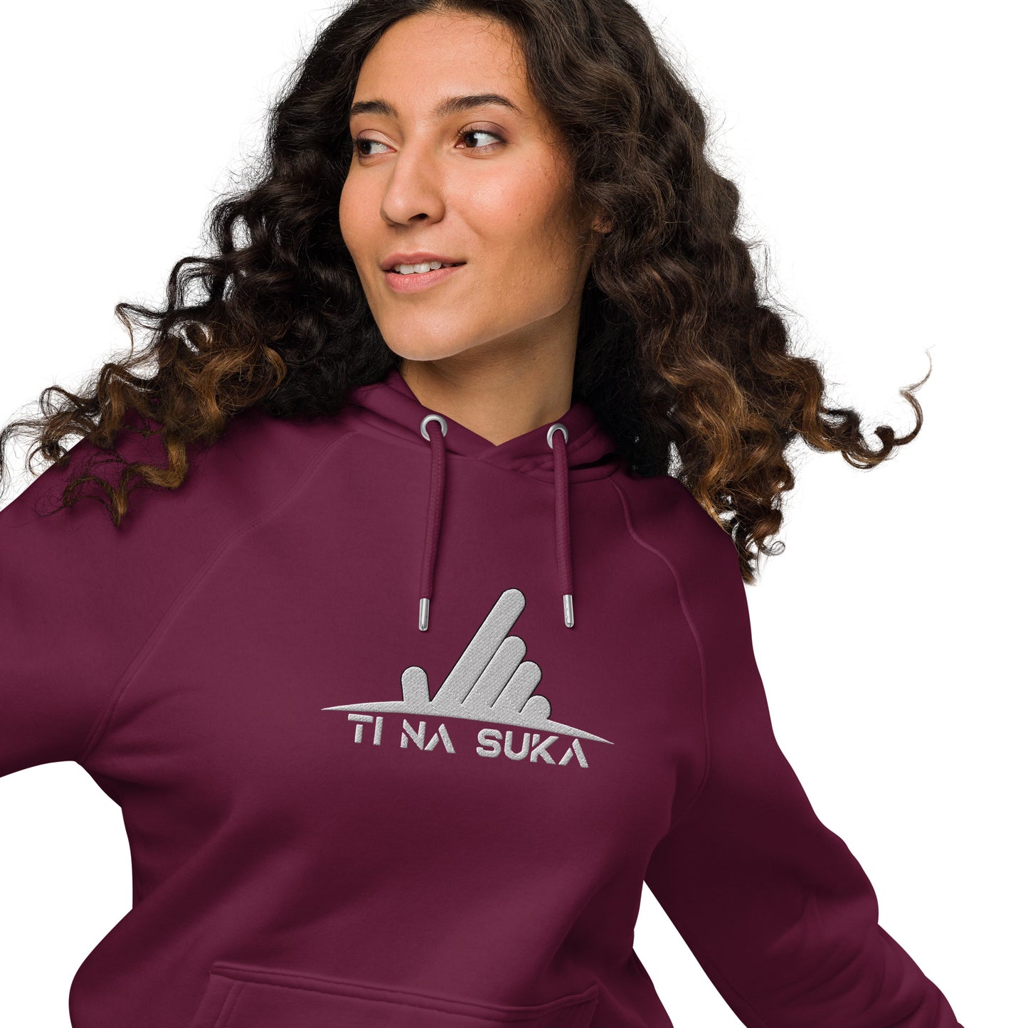 Sweat à capuche écologique unisexe - Ti Na Suka