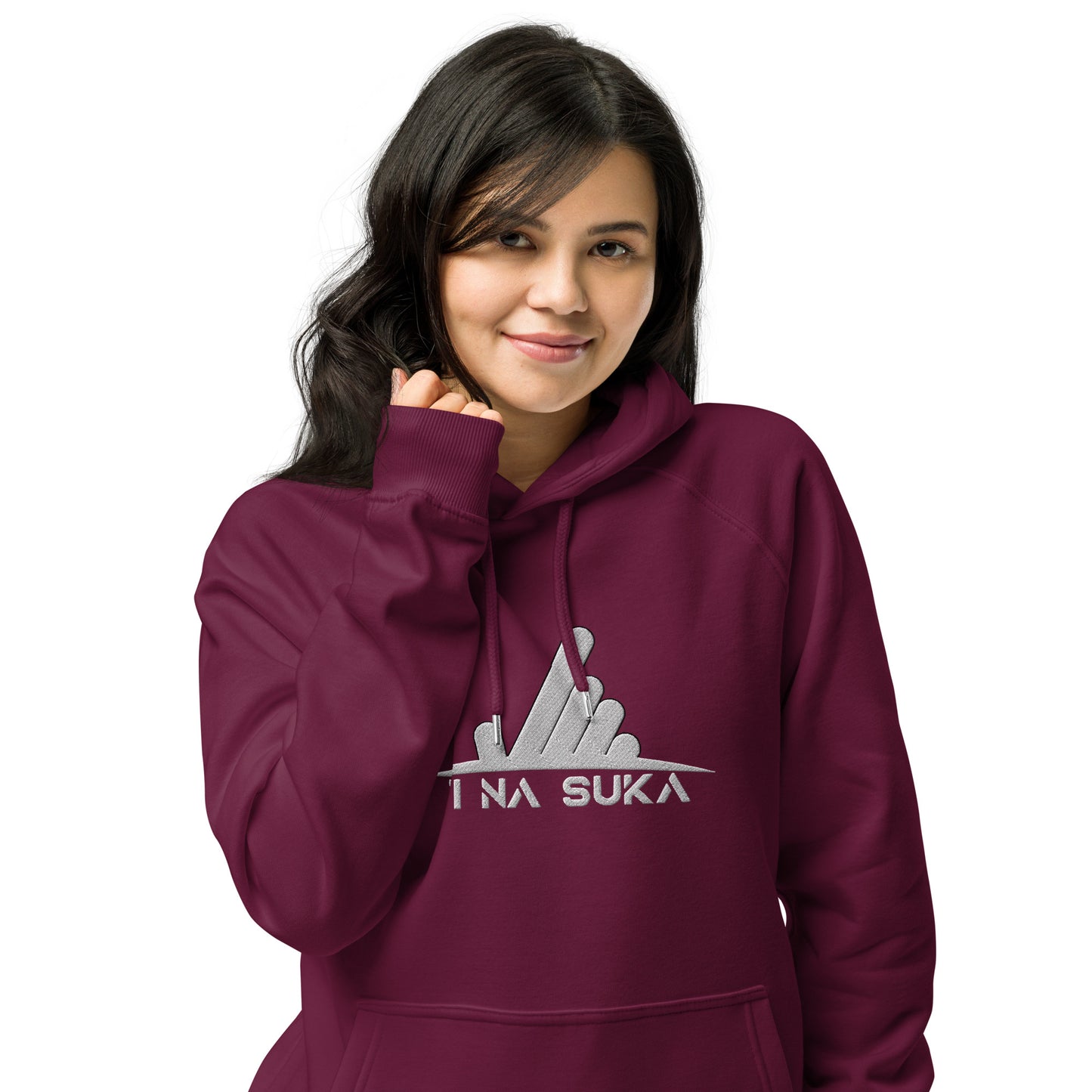 Sweat à capuche écologique unisexe - Ti Na Suka