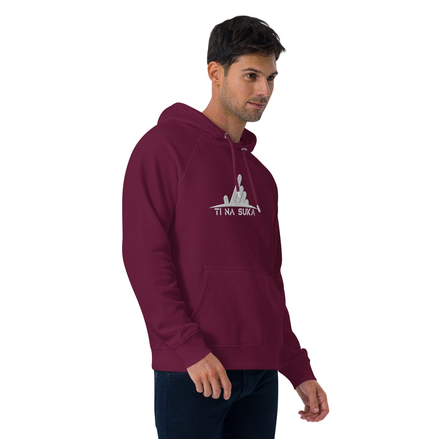 Sweat à capuche écologique unisexe - Ti Na Suka