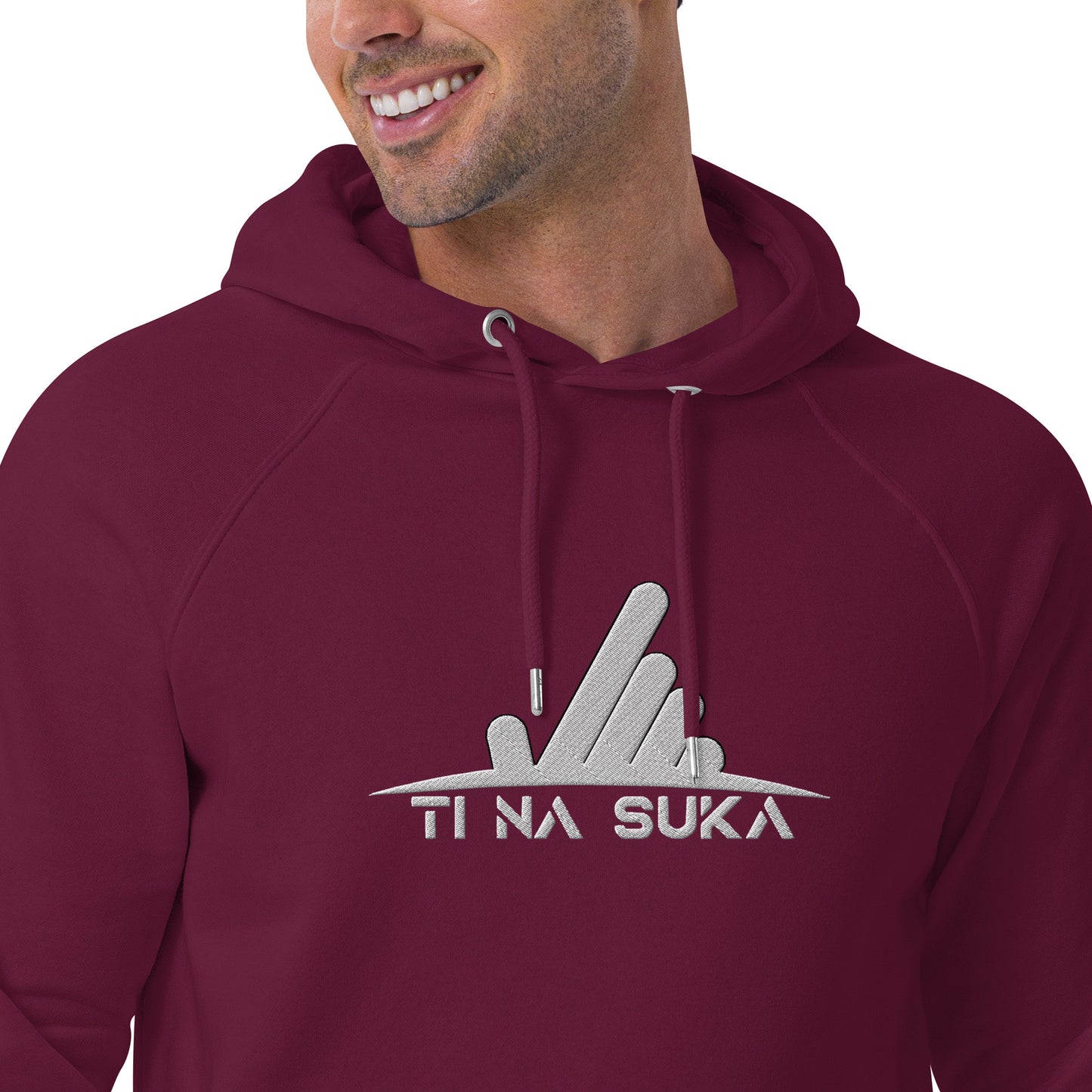 Sweat à capuche écologique unisexe - Ti Na Suka