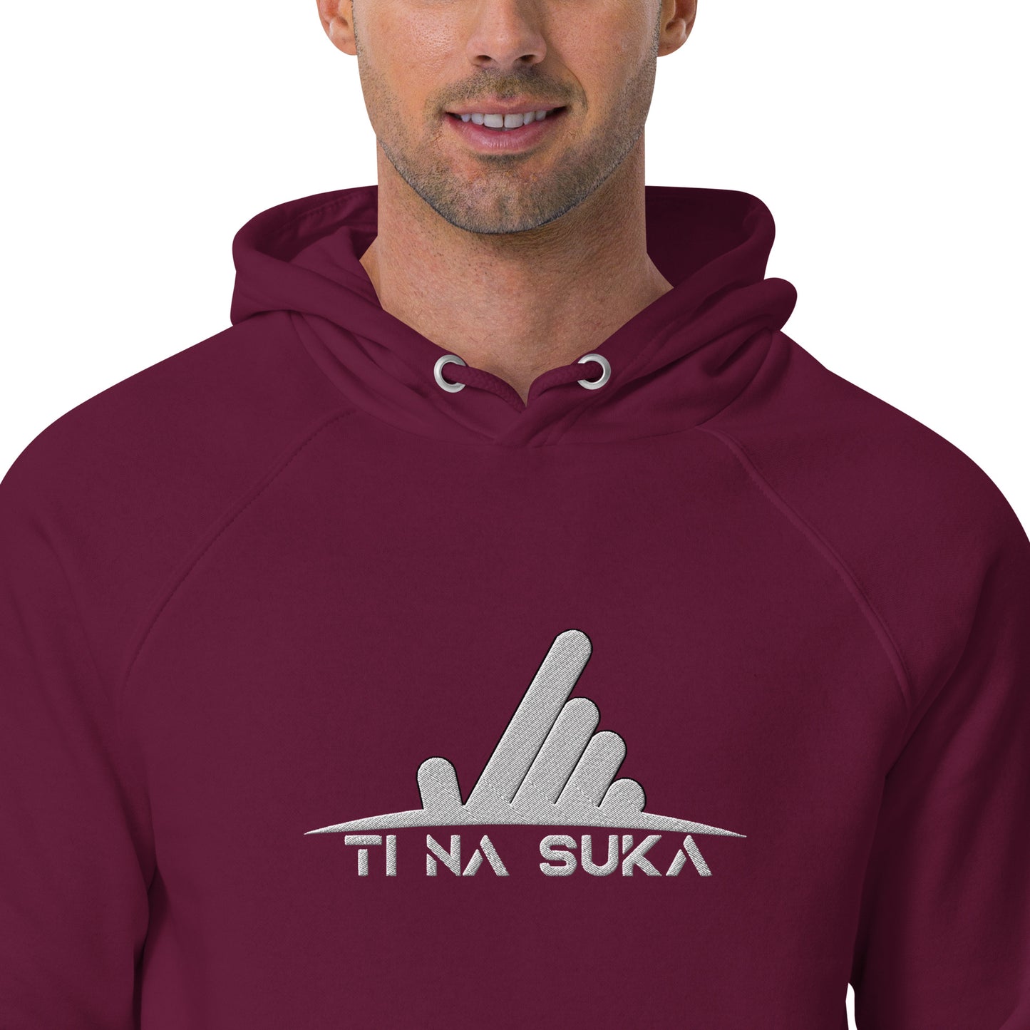 Sweat à capuche écologique unisexe - Ti Na Suka