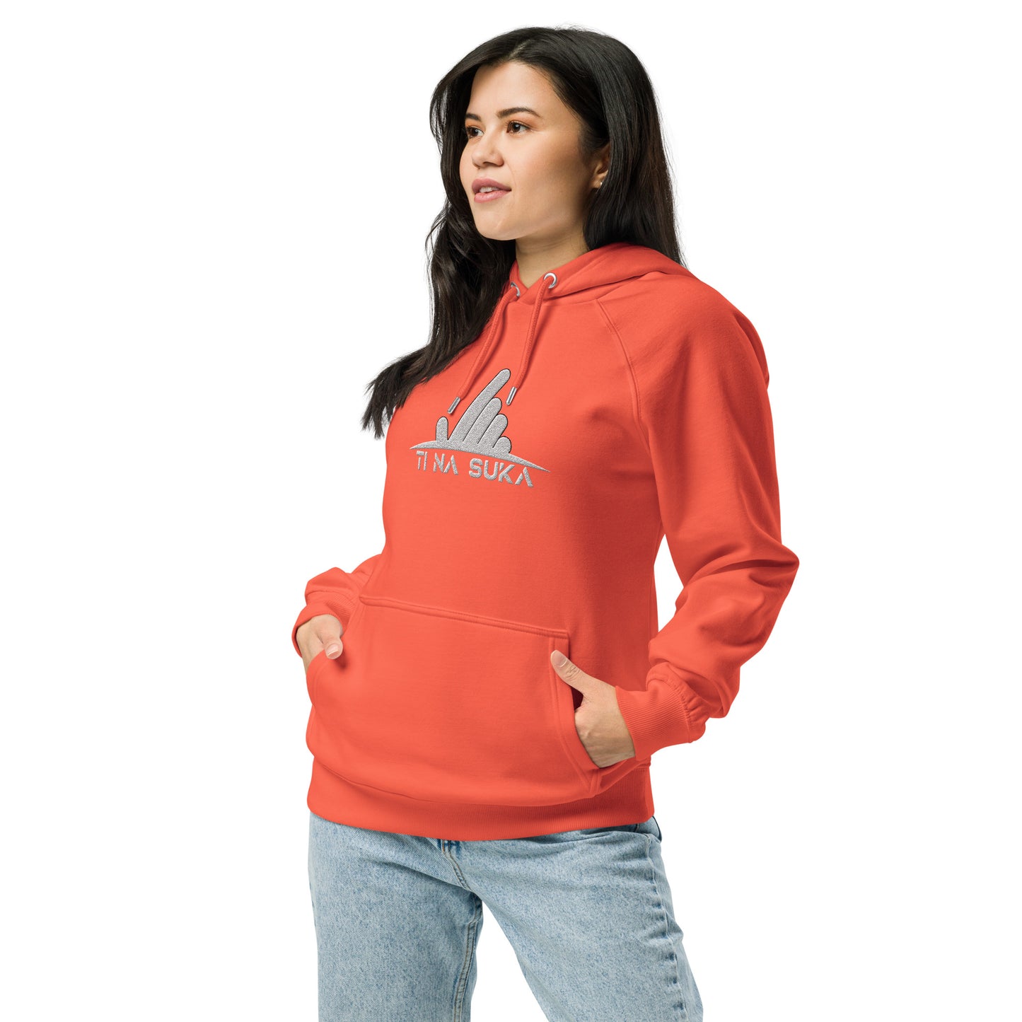Sweat à capuche écologique unisexe - Ti Na Suka