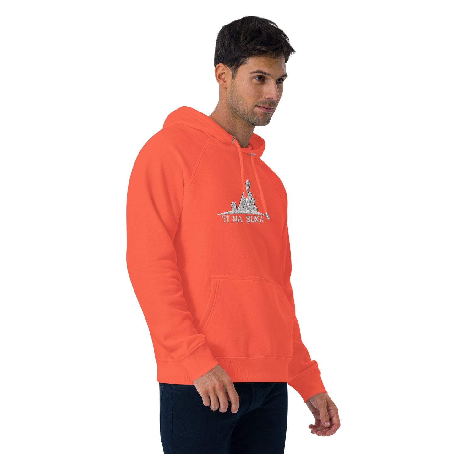 Sweat à capuche écologique unisexe - Ti Na Suka