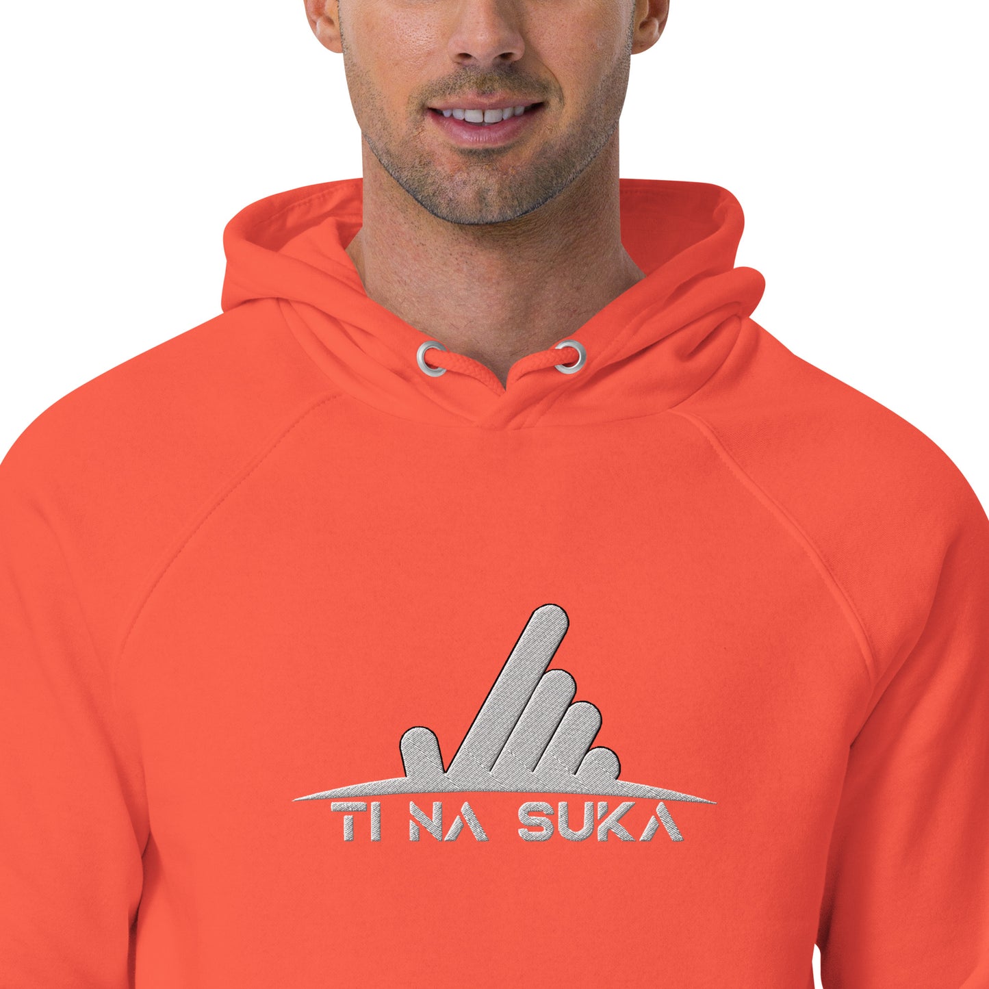 Sweat à capuche écologique unisexe - Ti Na Suka