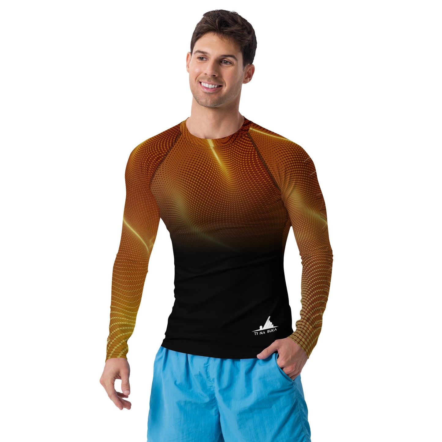 LeapStride - T-shirt de Compression pour Homme - Ti Na Suka