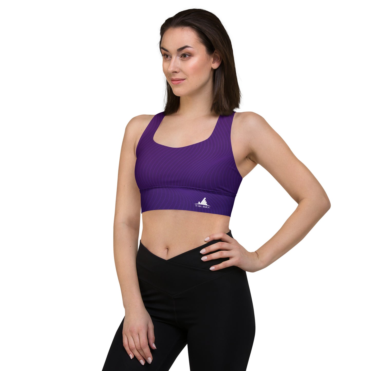 La Glow - Brassière de sport all over recyclée - Ti Na Suka