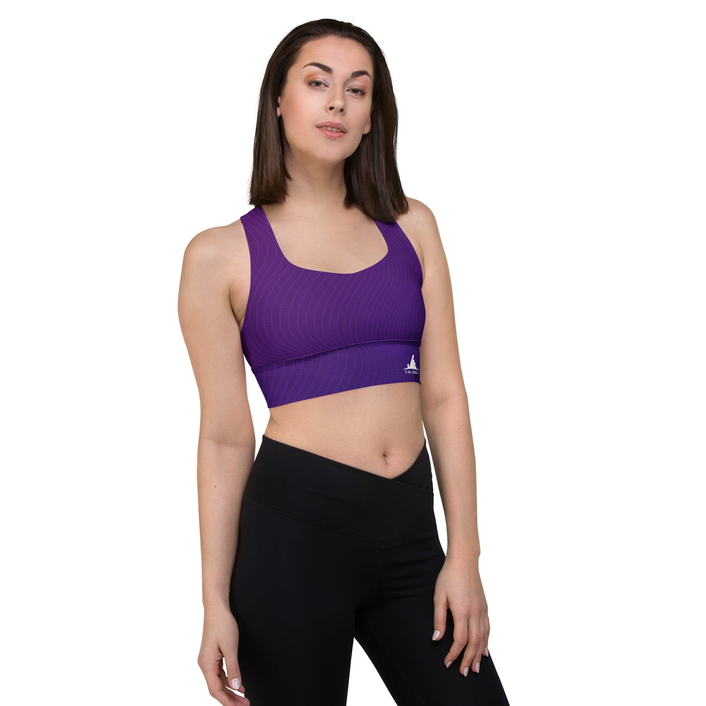 La Glow - Brassière de sport all over recyclée - Ti Na Suka