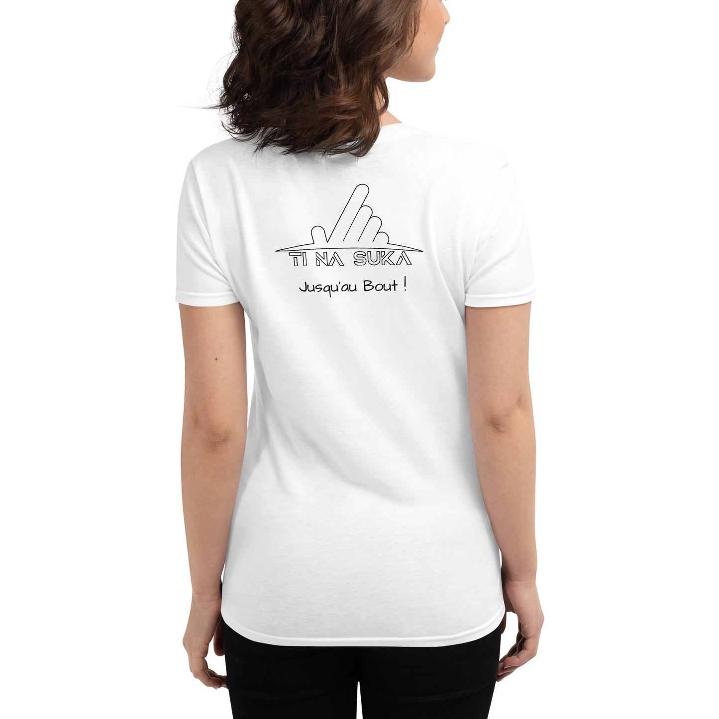 T-shirt à Manches Courtes pour Femmes - Ti Na Suka